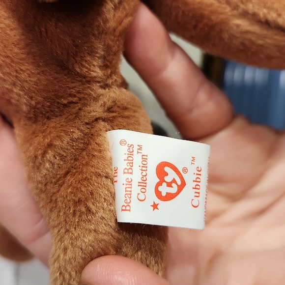 🕸Vintage TY Beanie Baby Original Cubbie the Bear Tag Errors - Picture 6 of 9